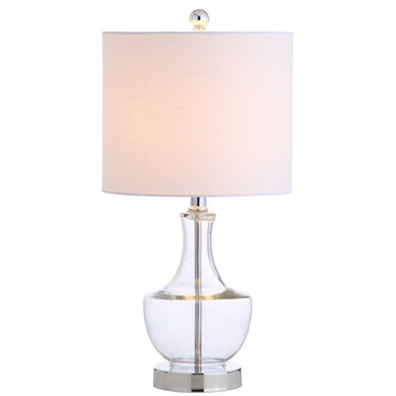 Colette 20" Mini Glass LED Table Lamp - JONATHAN Y